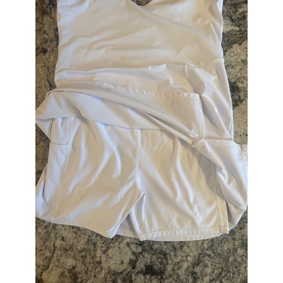 Abercrombie & Fitch Traveler Mini Dress Bundle Navy / White Built-in Shorts L - Picture 8 of 15